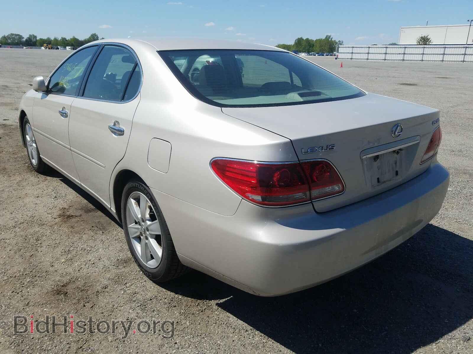 2005 LEXUS ES330 - VIN: JTHBA30G655093507 - Фото 3