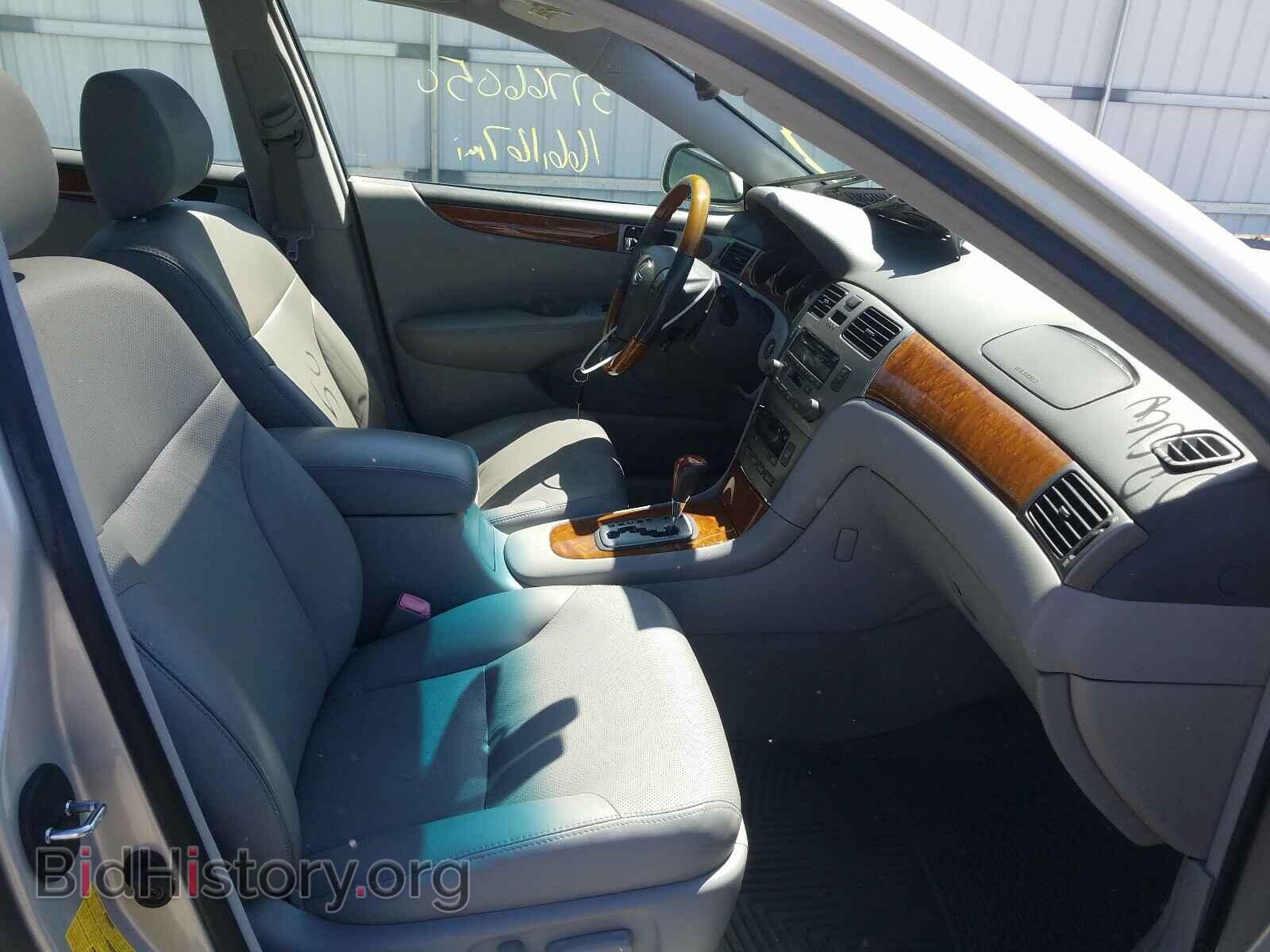 2005 LEXUS ES330 - VIN: JTHBA30G655093507 - Фото 5