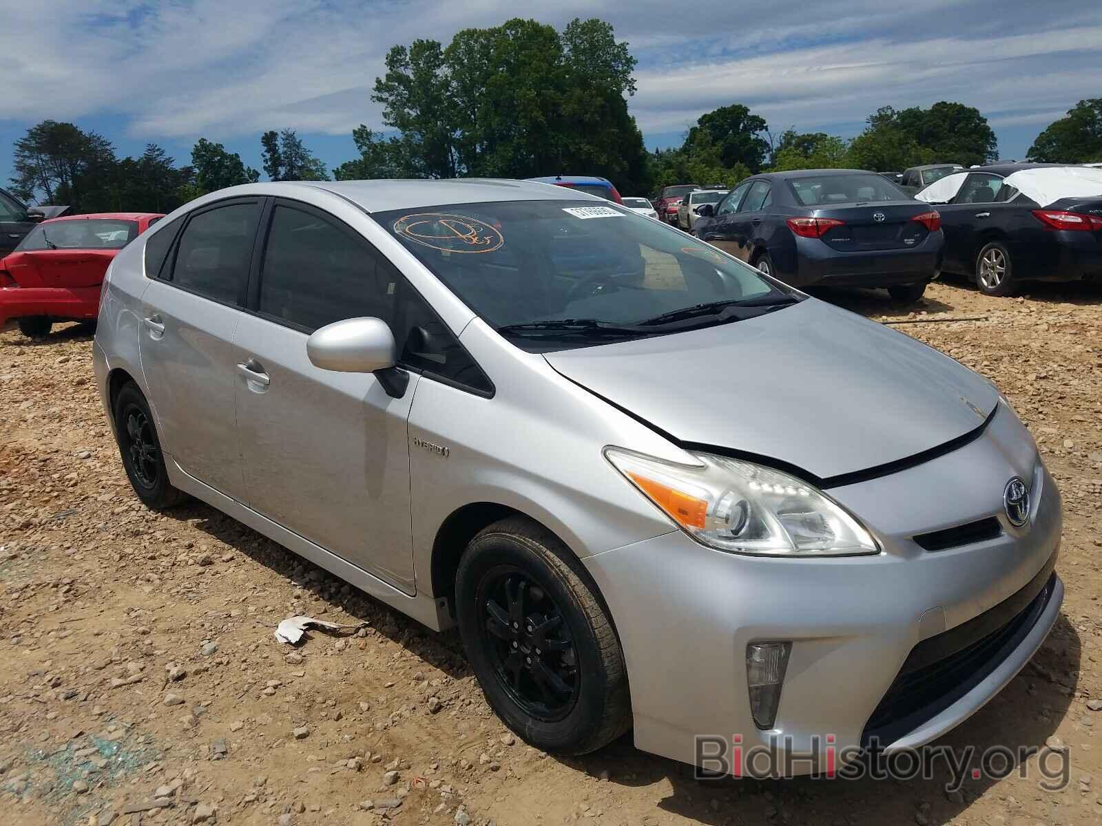 Photo JTDKN3DU5C5457676 - TOYOTA PRIUS 2012