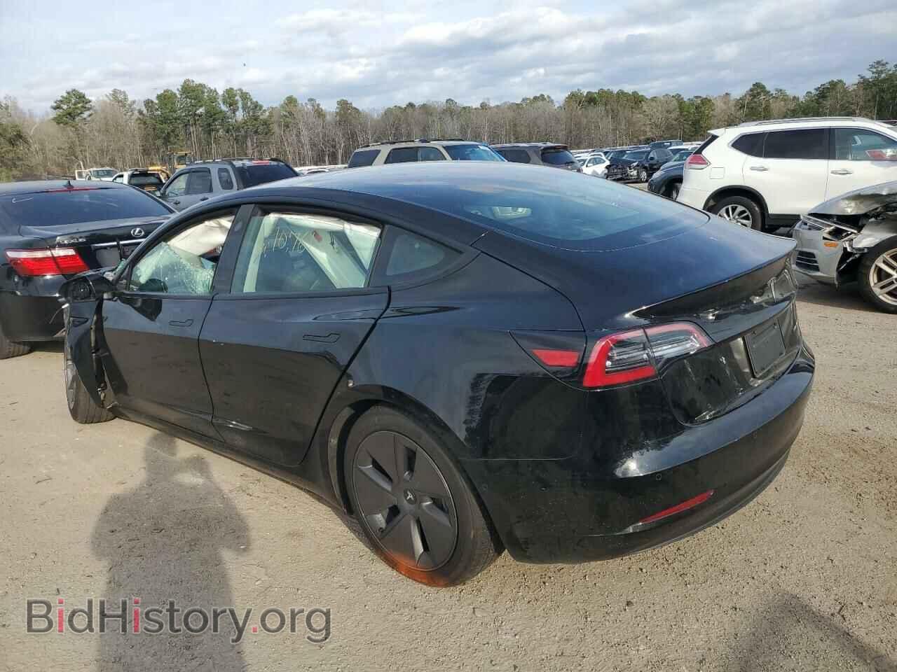 2022 TESLA MODEL 3 - VIN: 5YJ3E1EB6NF346254 - Фото 2