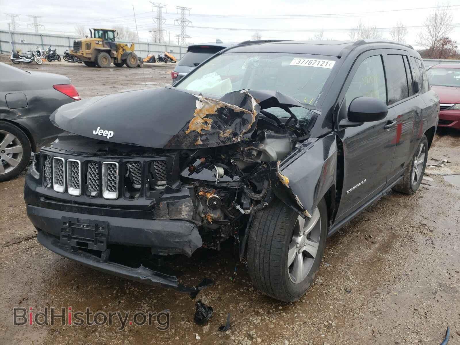 2017 JEEP COMPASS - VIN: 1C4NJDEB6HD192372 - Фото 2