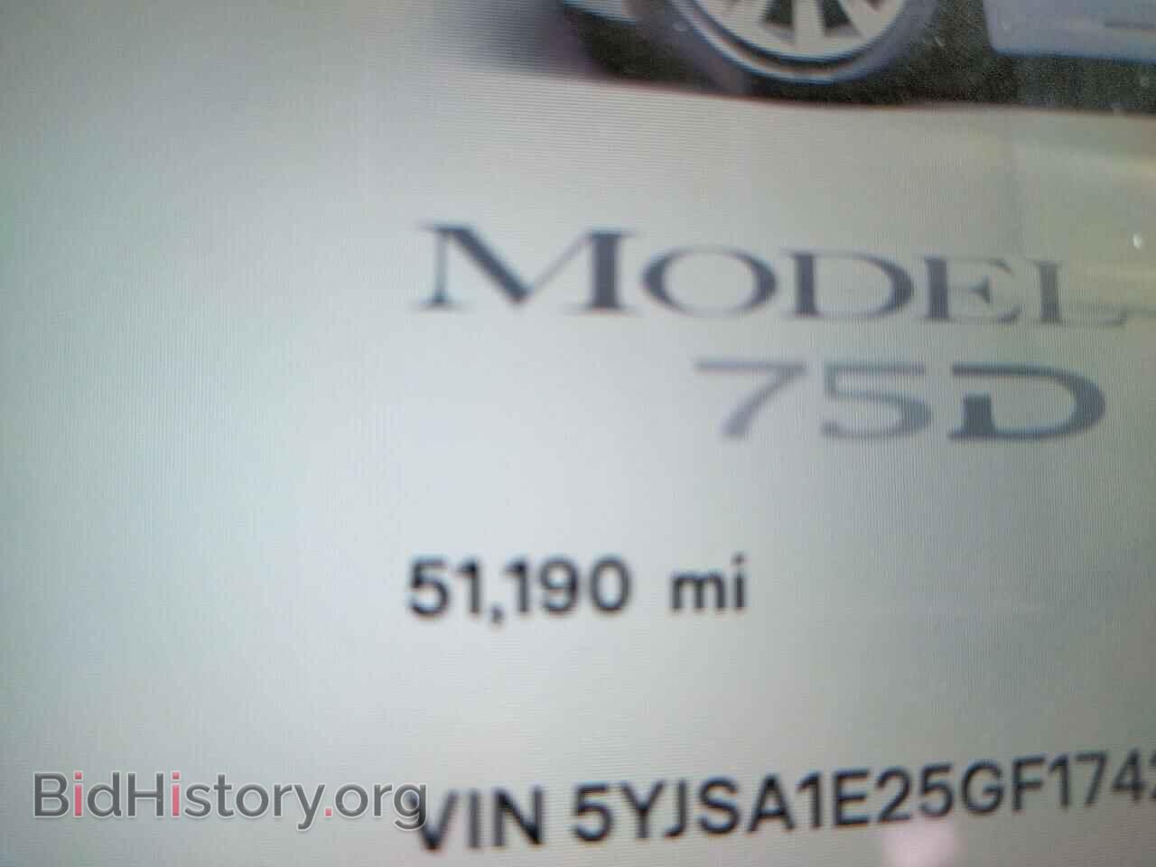 2016 TESLA MODEL S - VIN: 5YJSA1E25GF174261 - Фото 9