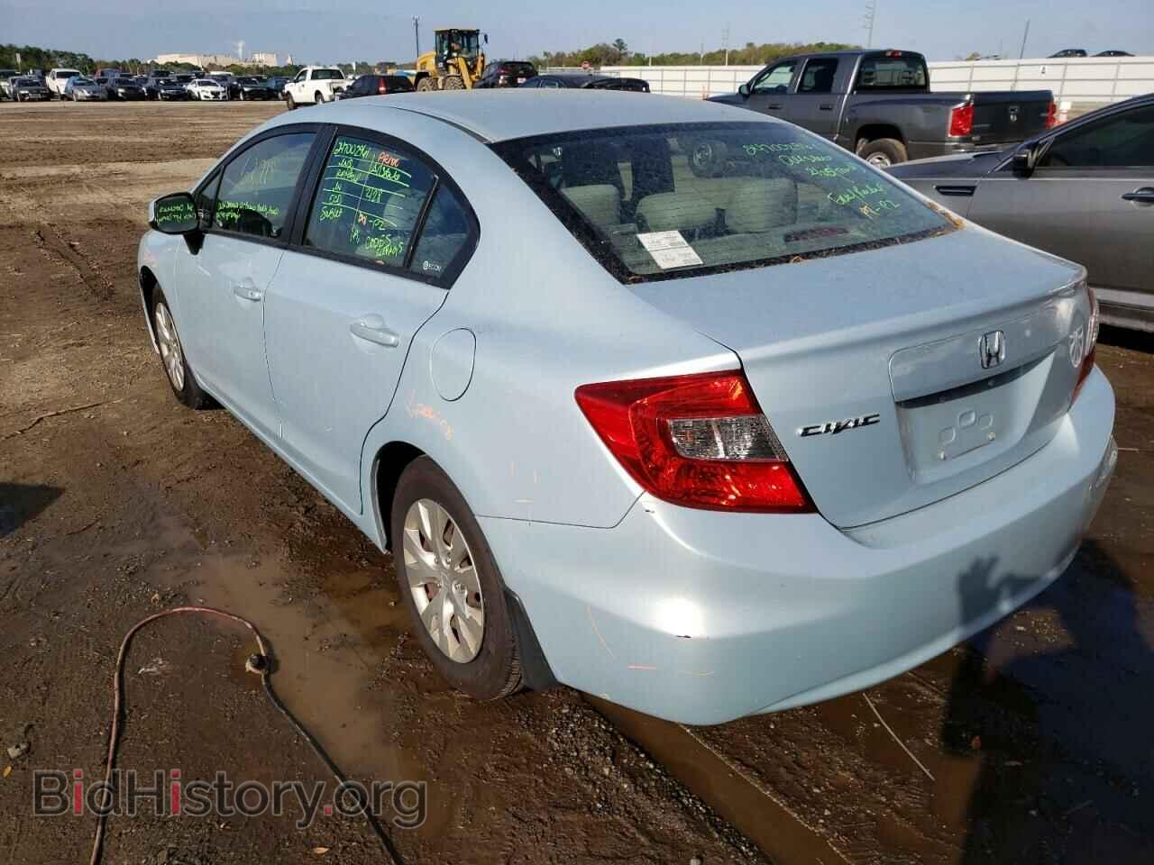 2012 HONDA CIVIC - VIN: 19XFB2F59CE085953 - Фото 3