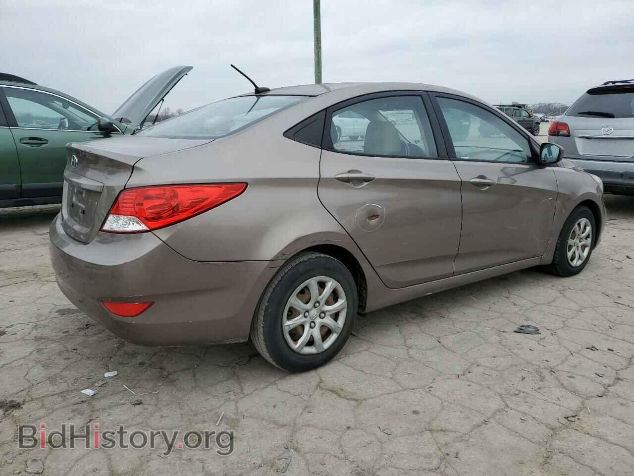 2013 HYUNDAI ACCENT - VIN: KMHCT4AE0DU508470 - Фото 3