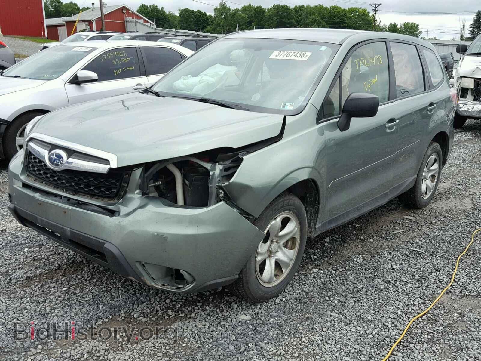 2014 SUBARU FORESTER - VIN: JF2SJAAC0EH439911 - Фото 2