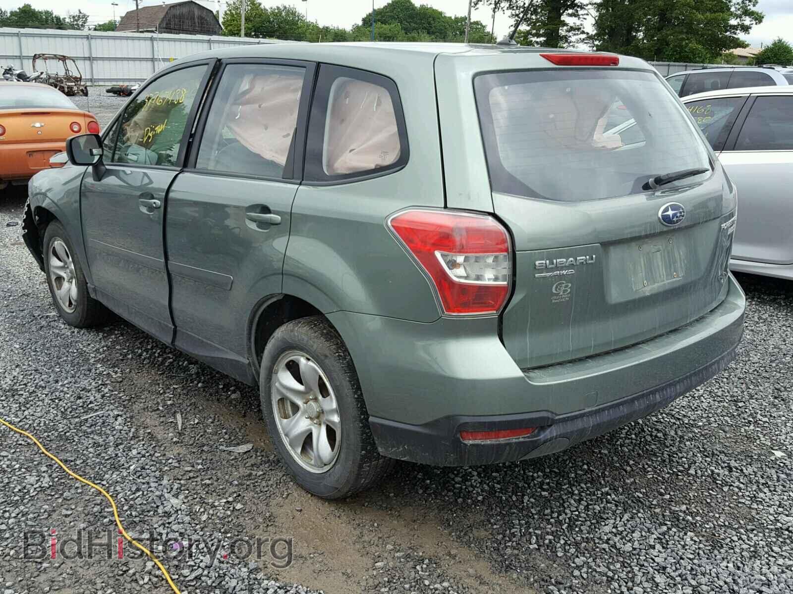 2014 SUBARU FORESTER - VIN: JF2SJAAC0EH439911 - Фото 3