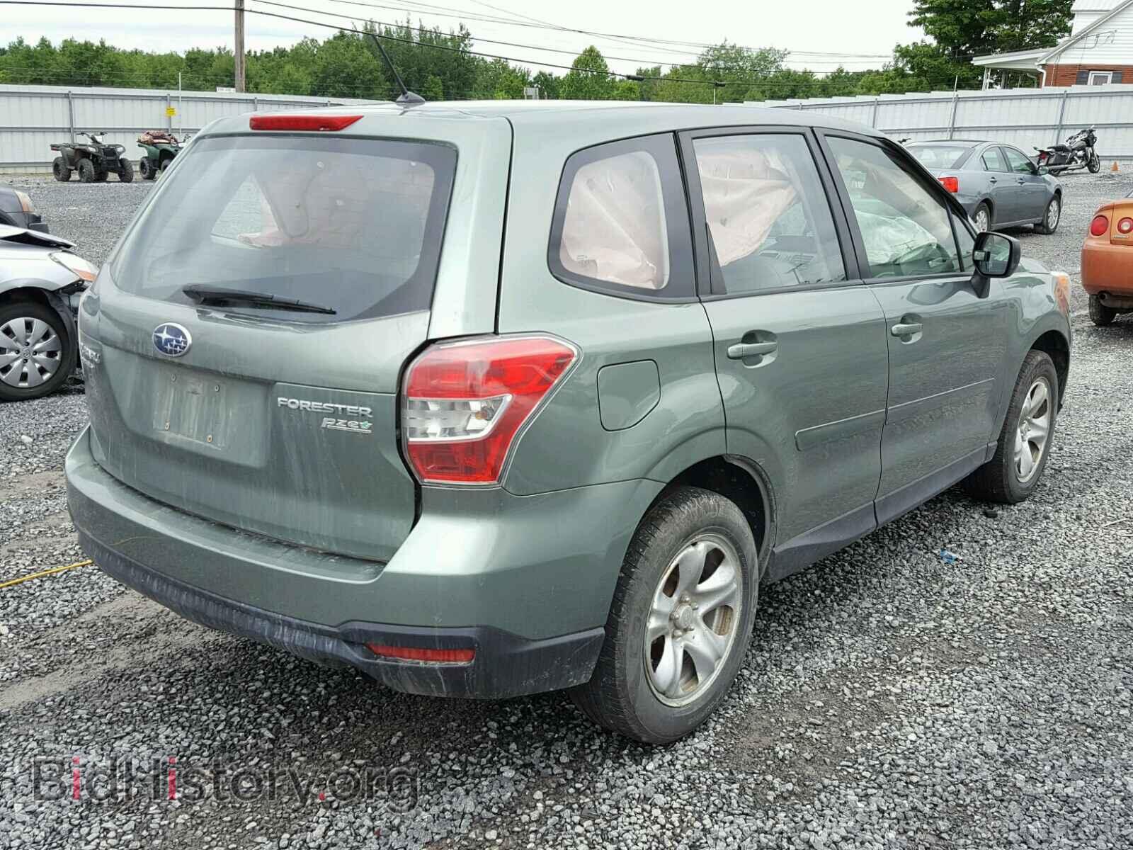 2014 SUBARU FORESTER - VIN: JF2SJAAC0EH439911 - Фото 4