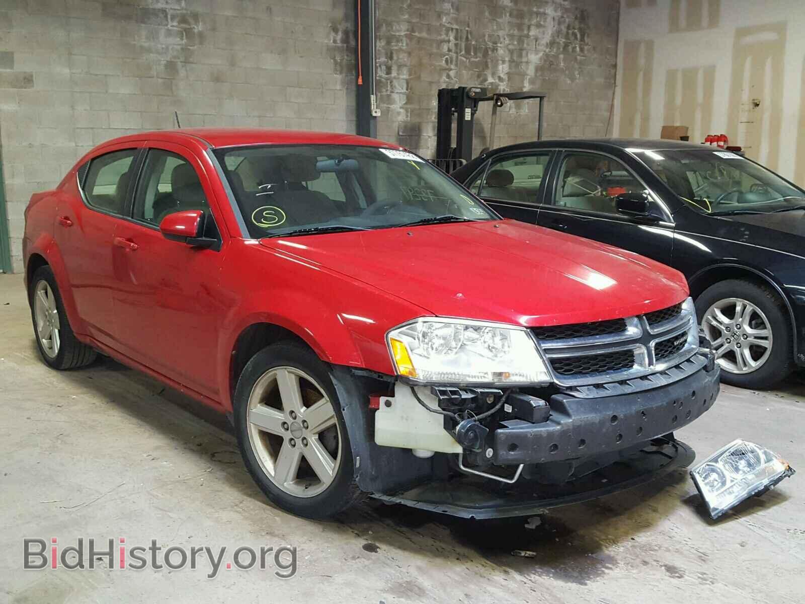 Photo 1C3CDZCB8CN137105 - DODGE AVENGER 2012