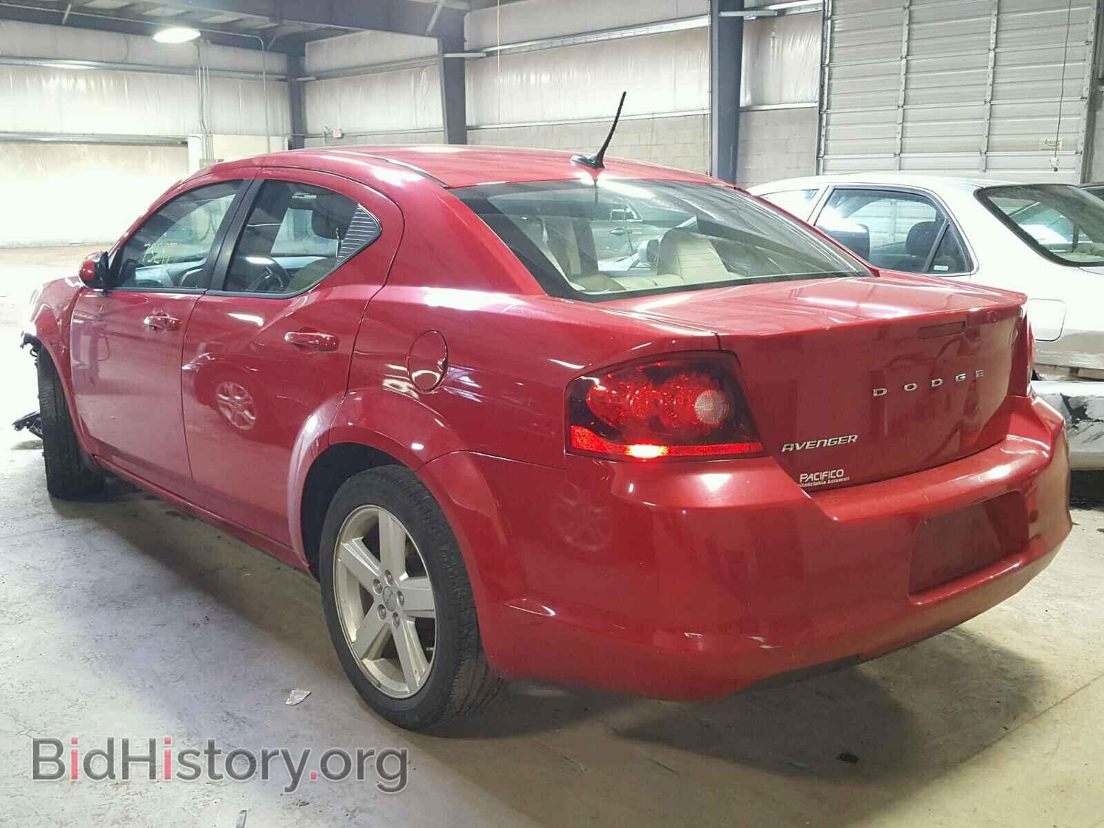 2012 DODGE AVENGER - VIN: 1C3CDZCB8CN137105 - Photo 3