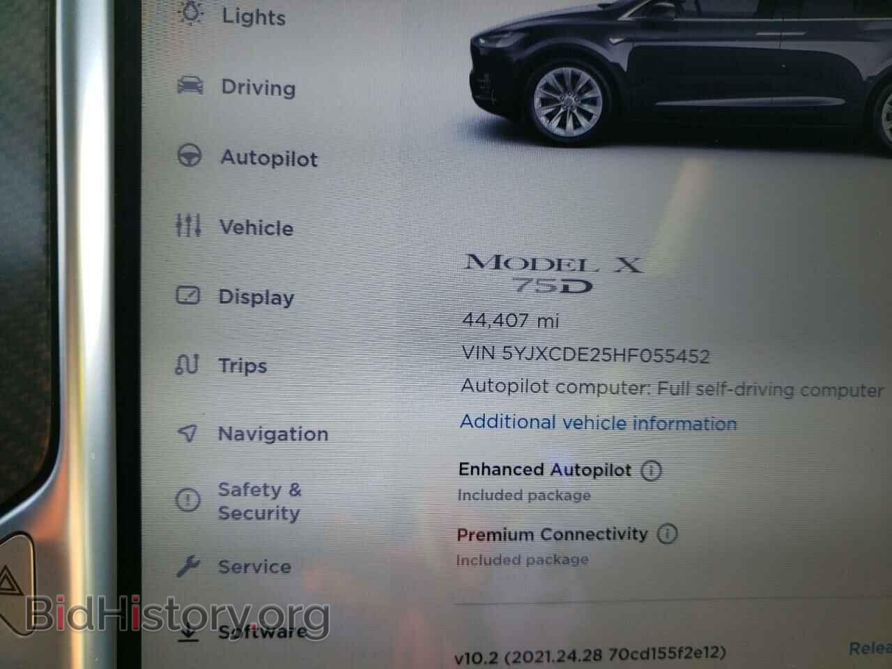 2017 TESLA MODEL X - VIN: 5YJXCDE25HF055452 - Photo 8