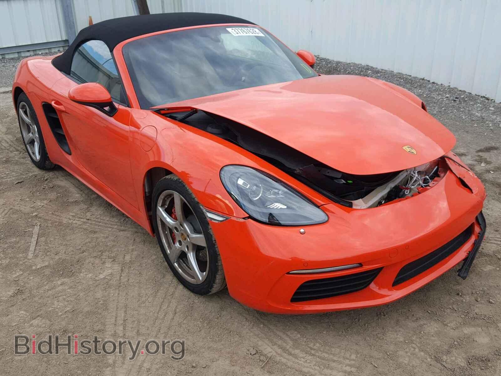 Photo WP0CB2A80JS228478 - PORSCHE BOXSTER 2018