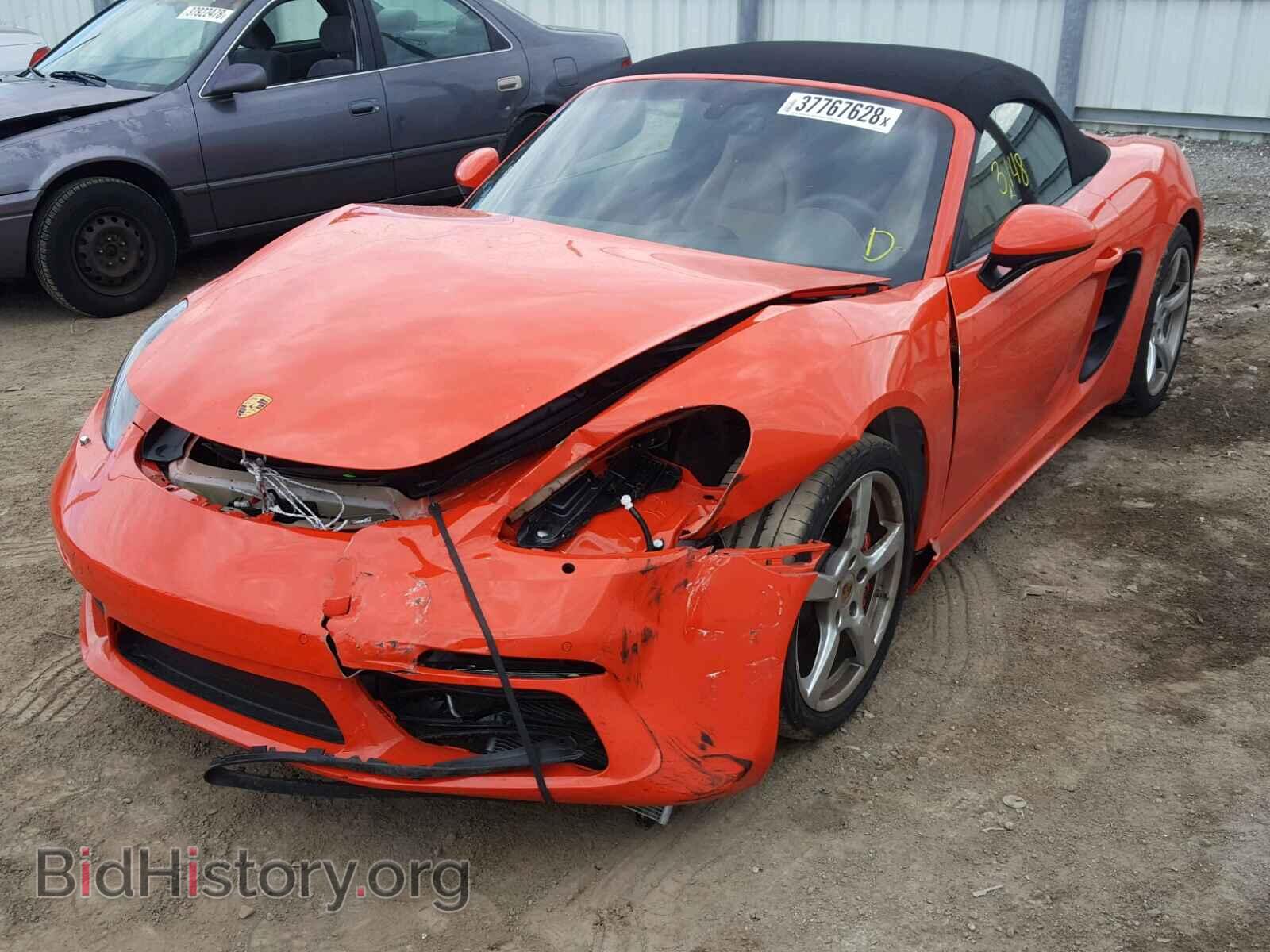 2018 PORSCHE BOXSTER - VIN: WP0CB2A80JS228478 - Фото 2