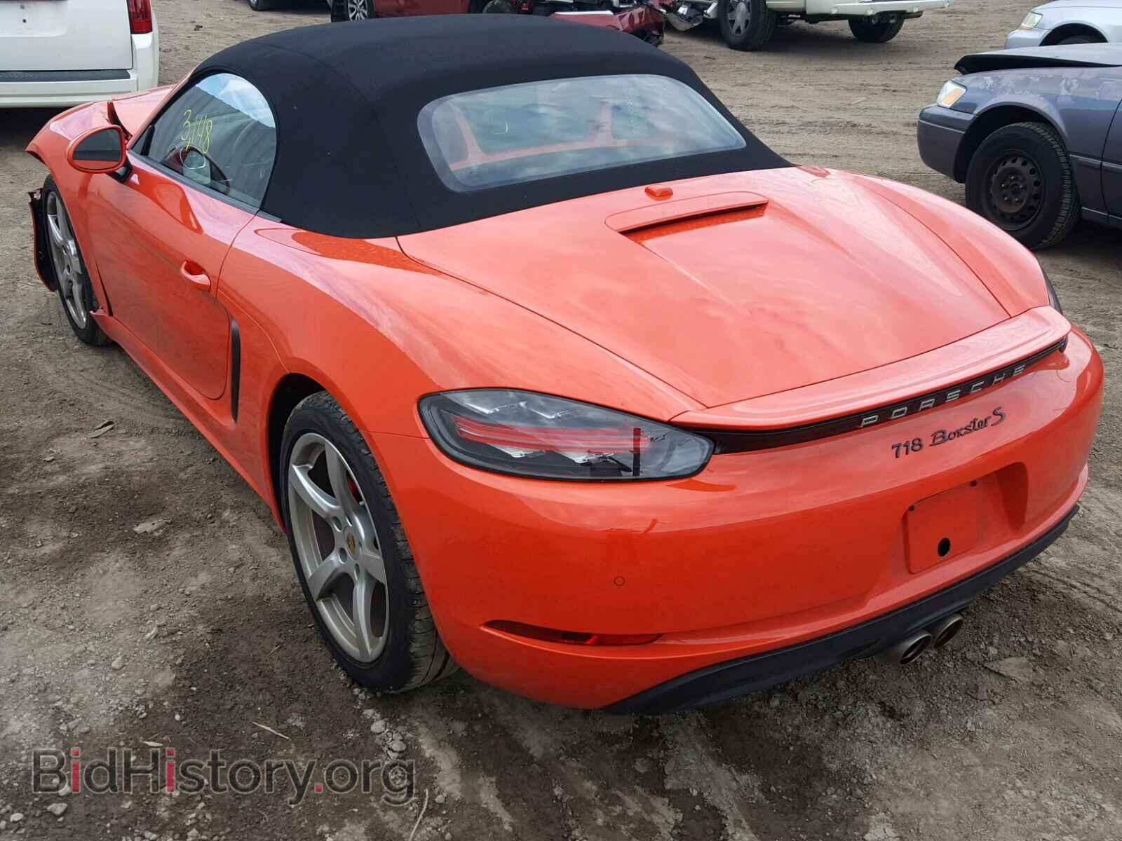 2018 PORSCHE BOXSTER - VIN: WP0CB2A80JS228478 - Фото 3