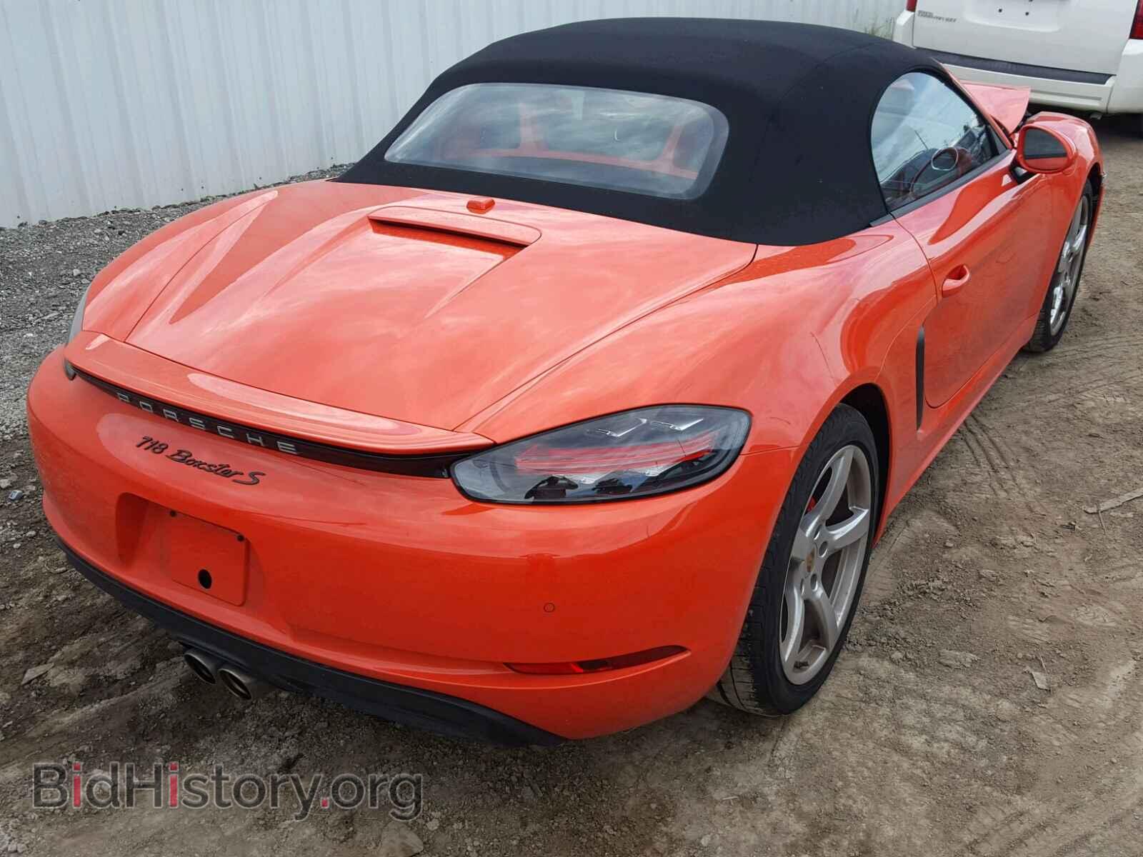 2018 PORSCHE BOXSTER - VIN: WP0CB2A80JS228478 - Фото 4