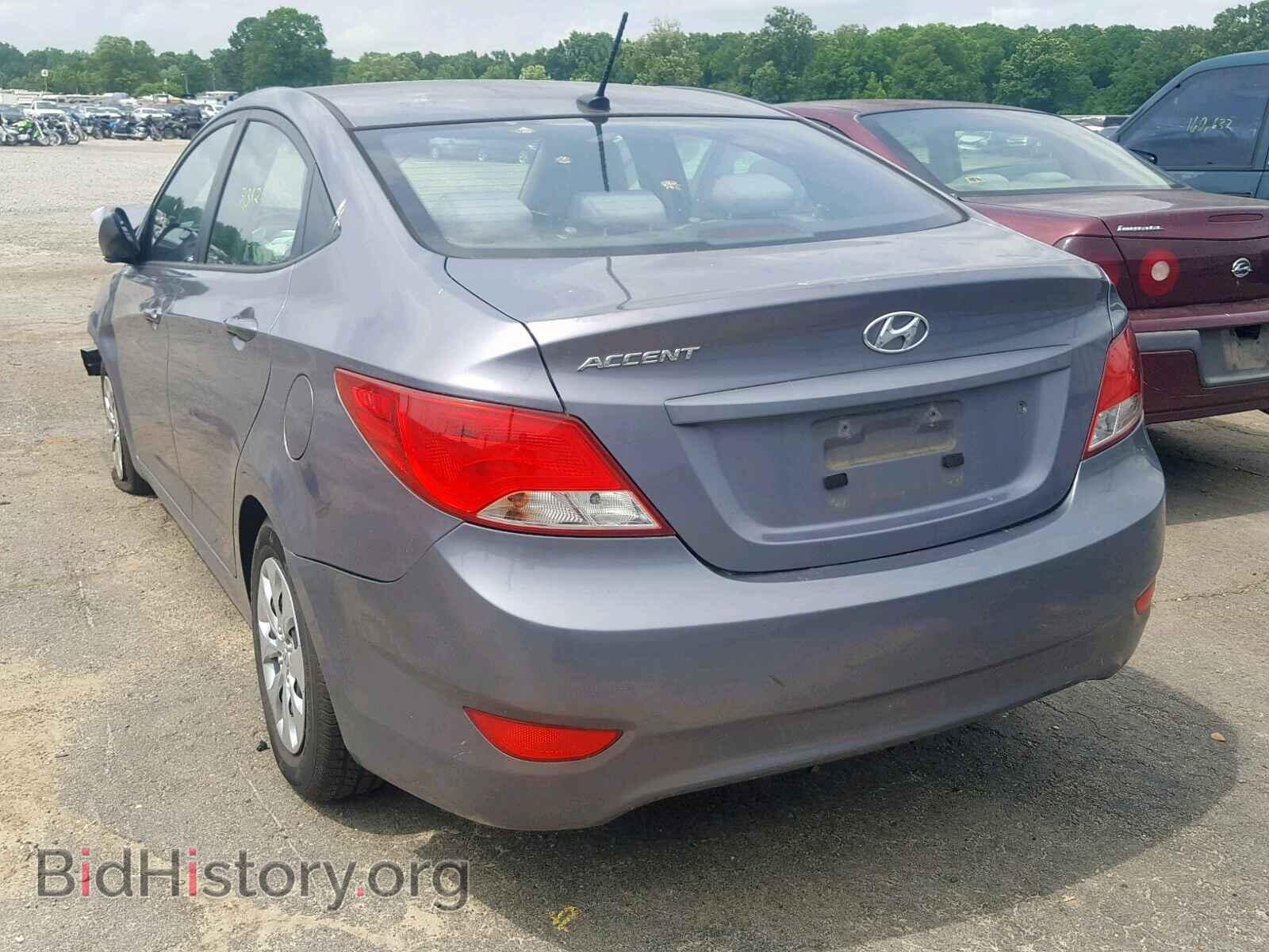 2016 HYUNDAI ACCENT - VIN: KMHCT4AE2GU083810 - Фото 3