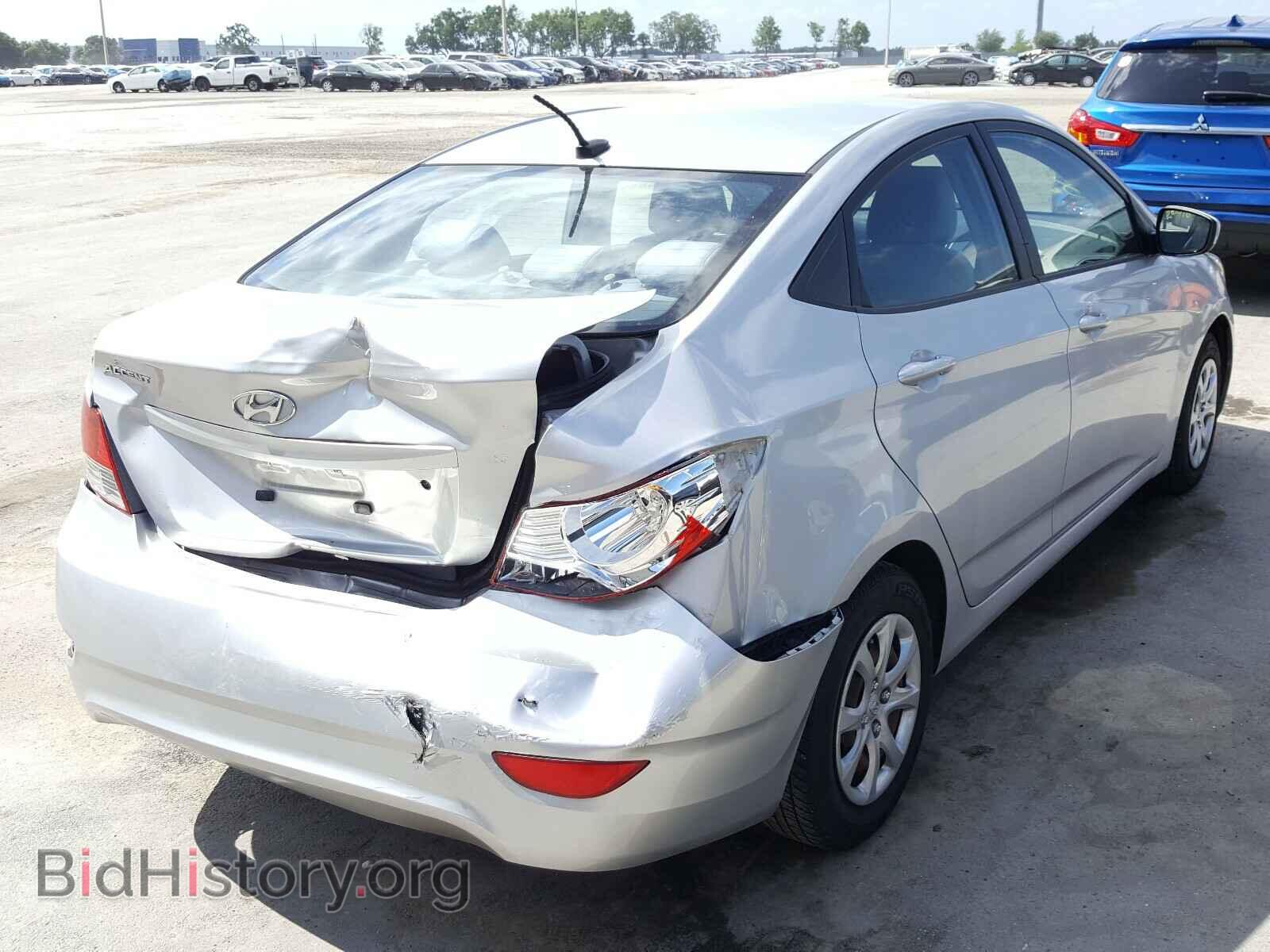 2014 HYUNDAI ACCENT - VIN: KMHCT4AE4EU586798 - Фото 4