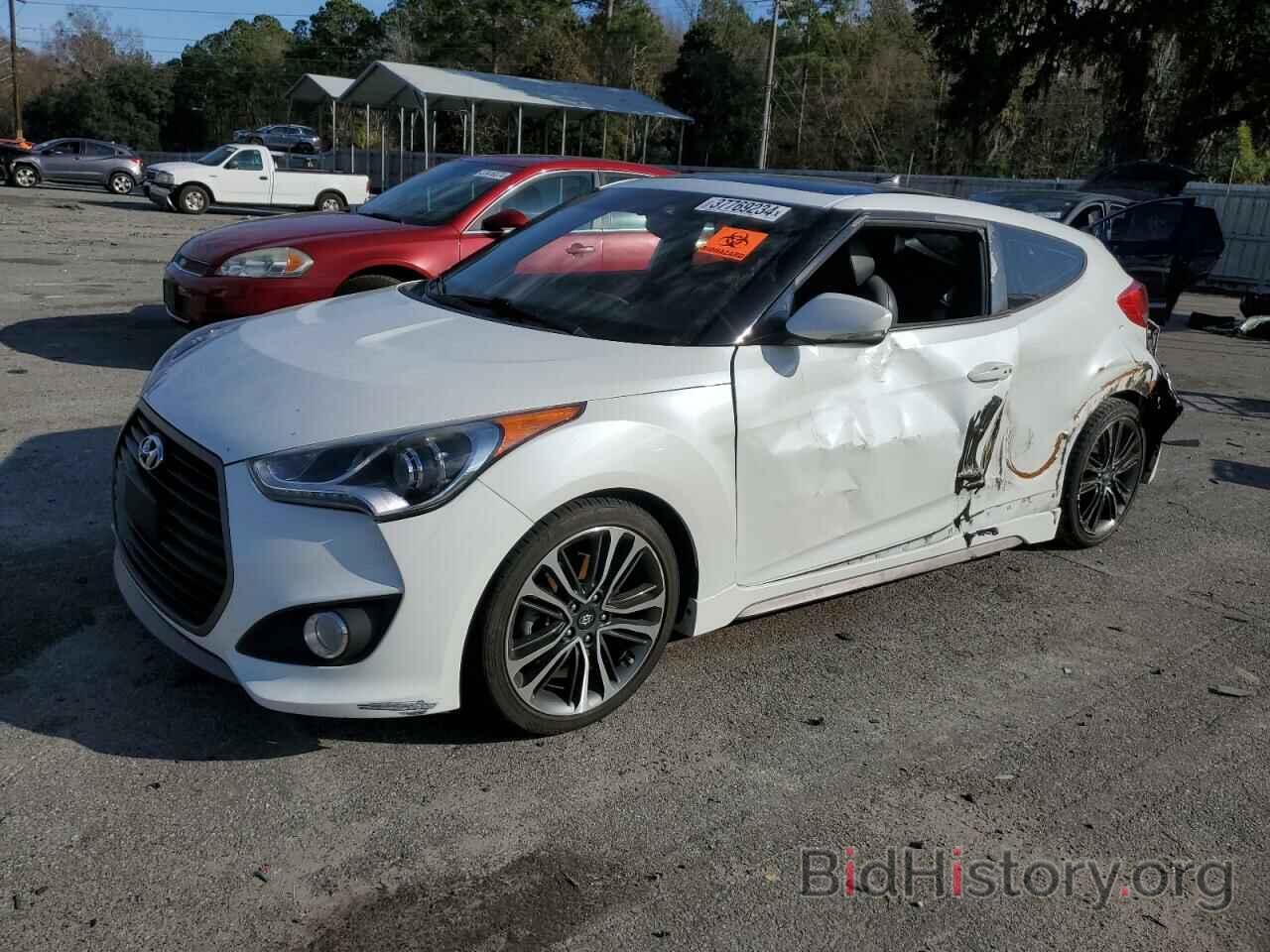 Photo KMHTC6AEXGU267730 - HYUNDAI VELOSTER 2016