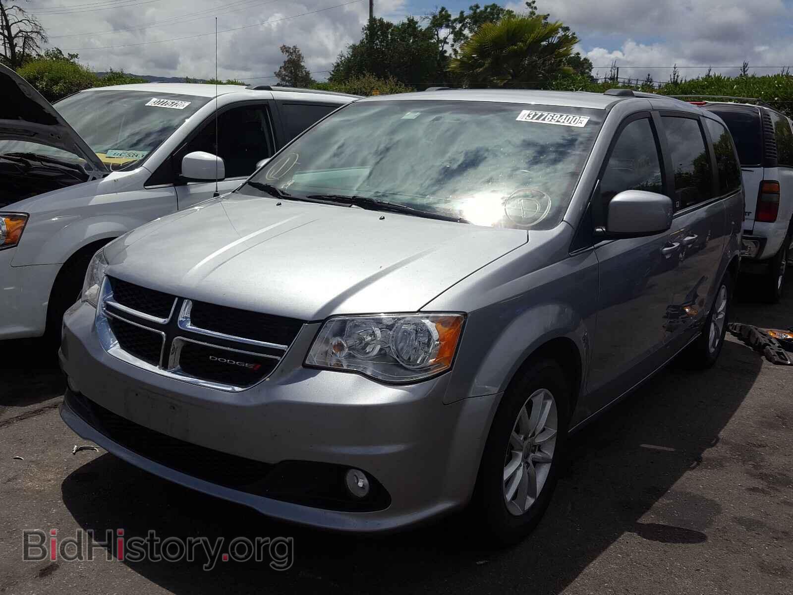 2018 DODGE CARAVAN - VIN: 2C4RDGCG4JR192396 - Фото 2