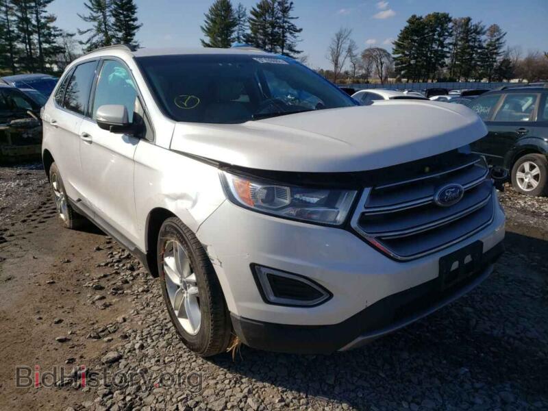 2015 Ford EDGE Edge SEL (VIN 2FMTK4J82FBB56501) — фото 1 из 10, Copart, повреждение: передняя часть