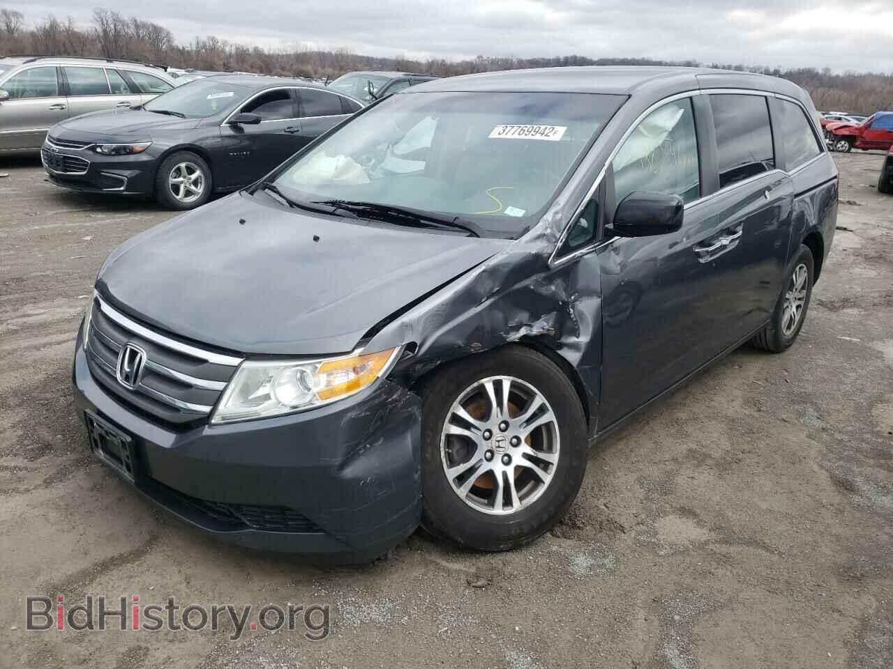 2013 HONDA ODYSSEY - VIN: 5FNRL5H49DB069182 - Фото 2