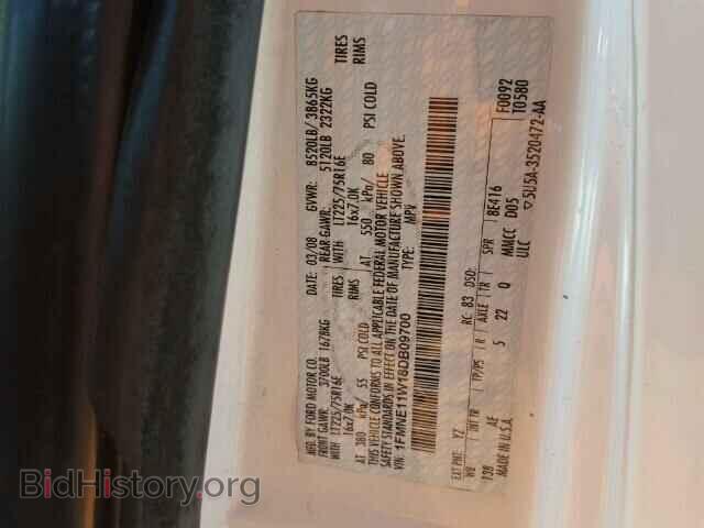 2008 FORD ECONOLINE - VIN: 1FMNE11W18DB09700 - Фото 10