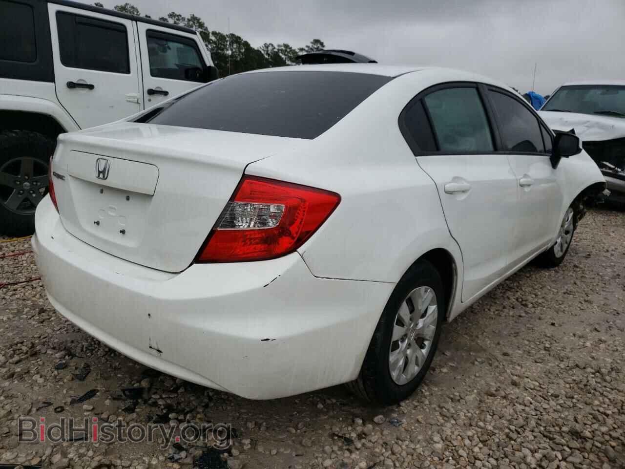 2012 HONDA CIVIC - VIN: 2HGFB2F51CH330413 - Фото 4