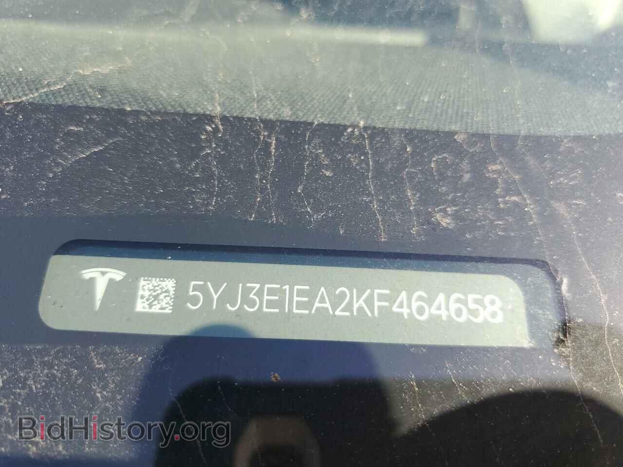 2019 TESLA MODEL 3 - VIN: 5YJ3E1EA2KF464658 - Фото 12