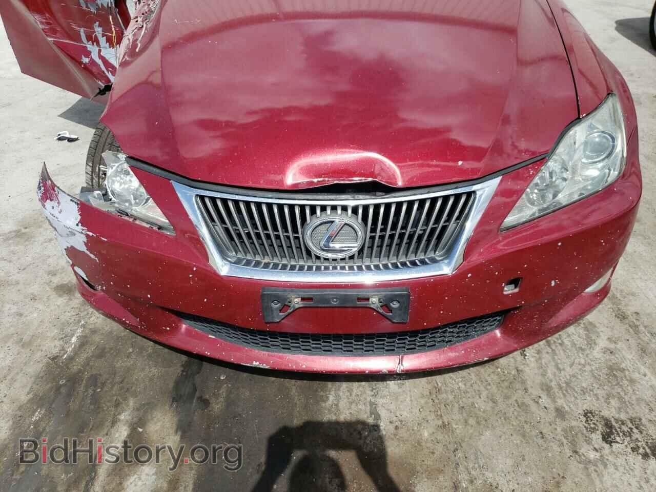 2010 LEXUS IS - VIN: JTHBE5C20A5023625 - Фото 7