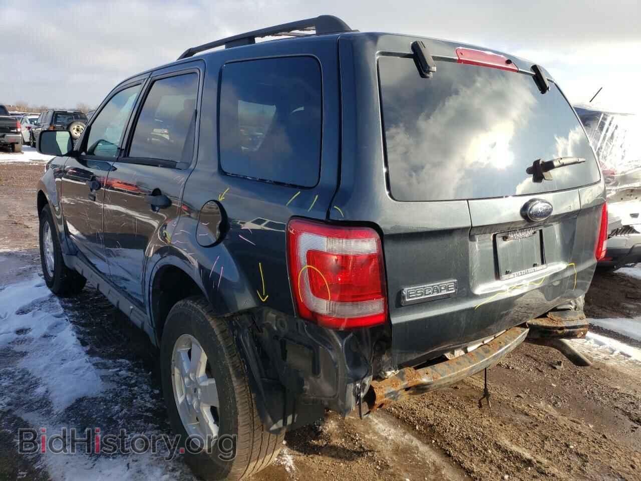 2009 FORD ESCAPE - VIN: 1FMCU03759KB26233 - Фото 2