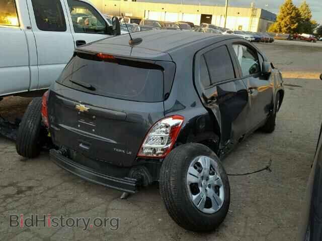 2016 CHEVROLET TRAX - VIN: 3GNCJKSB3GL249482 - Фото 4