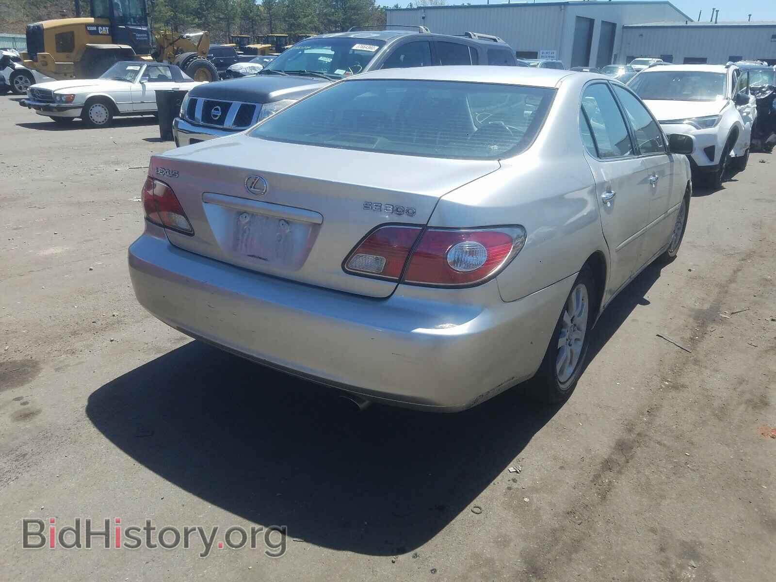 2002 LEXUS ES300 - VIN: JTHBF30G025006360 - Фото 4