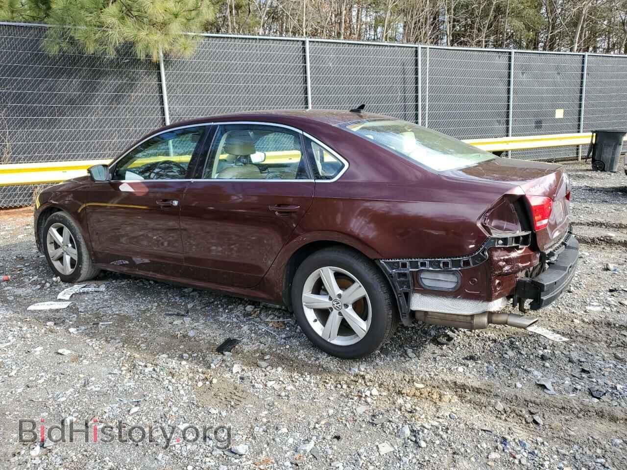 2013 VOLKSWAGEN PASSAT - VIN: 1VWBP7A35DC057429 - Фото 2