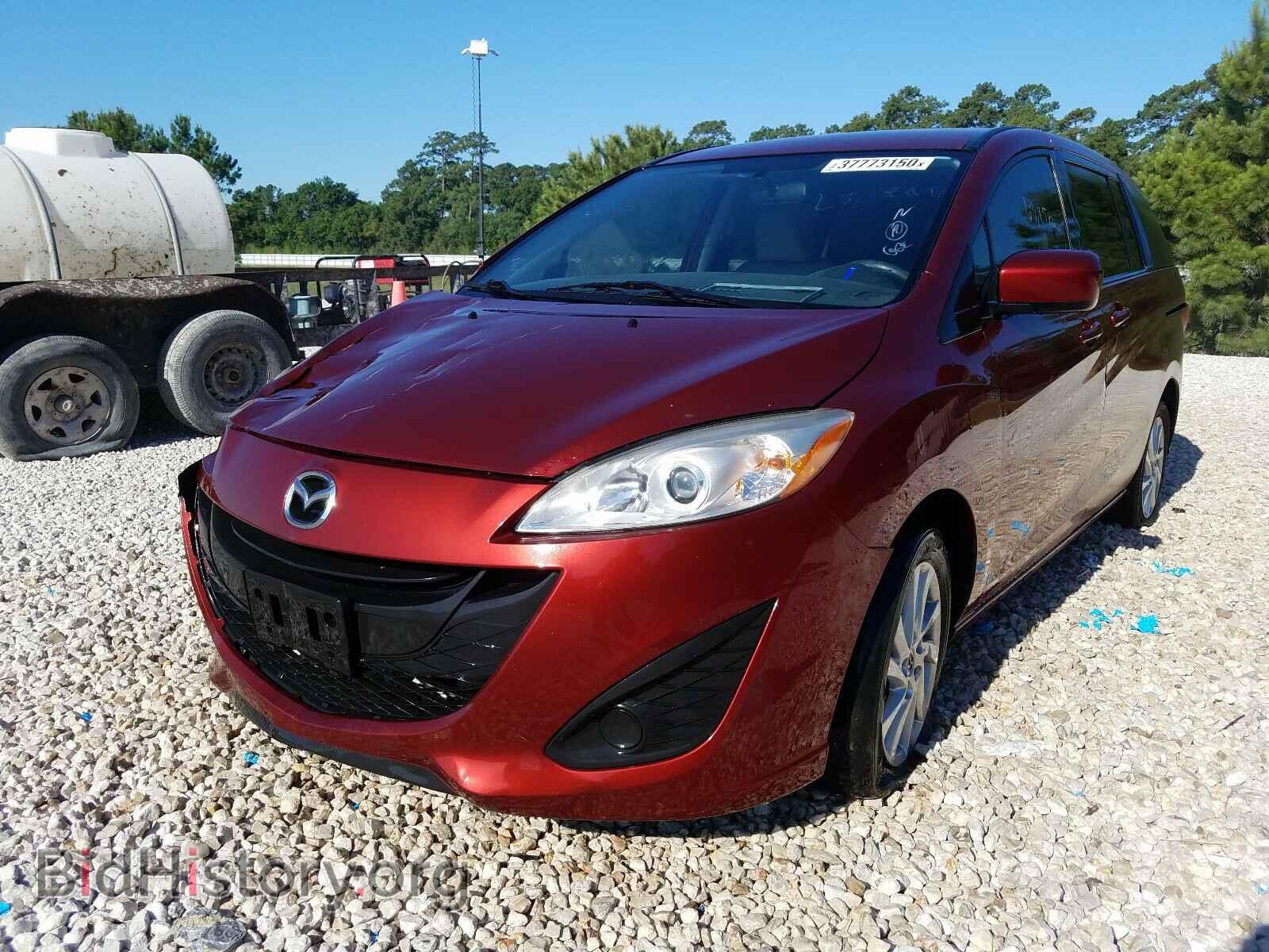 2012 MAZDA 5 - VIN: JM1CW2BL9C0127493 - Фото 2