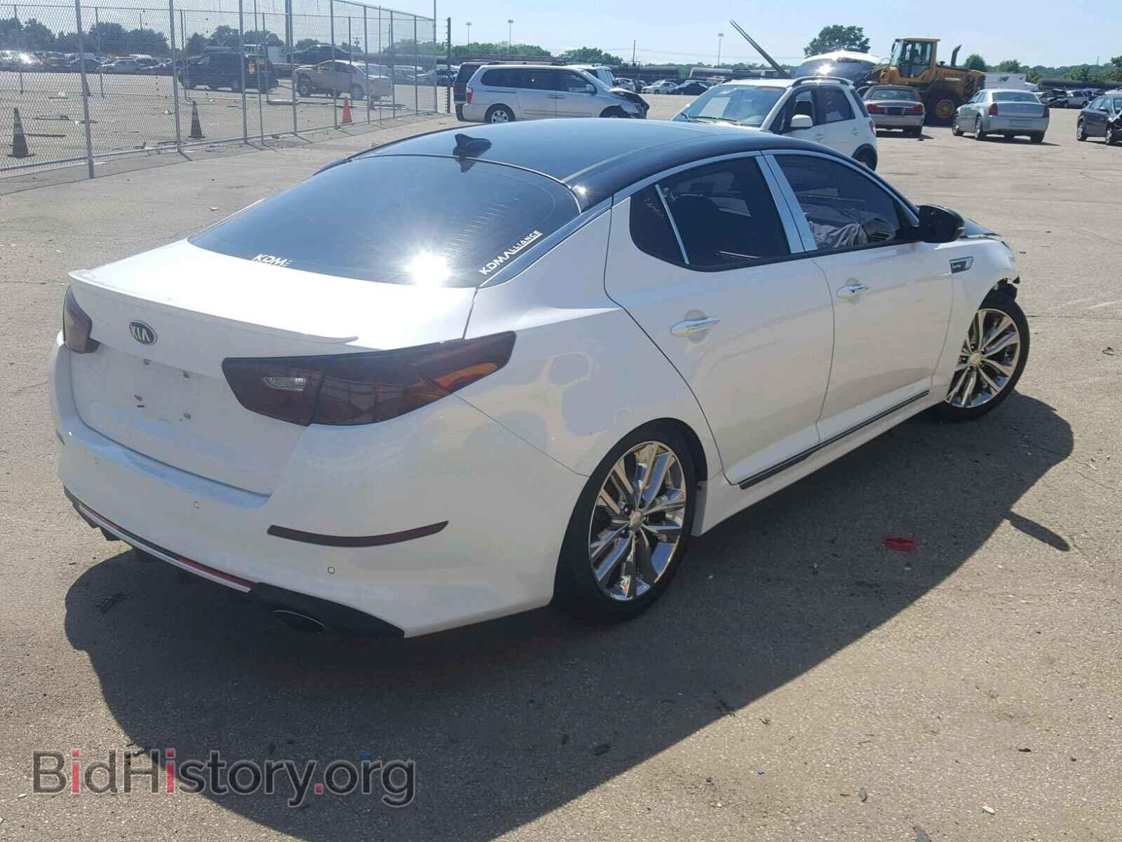 2015 KIA OPTIMA - VIN: 5XXGR4A68FG358291 - Фото 4