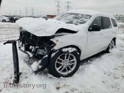 2023 Dodge DURANGO Durango GT, white — VIN 1C4RDJDG1PC585558, Copart