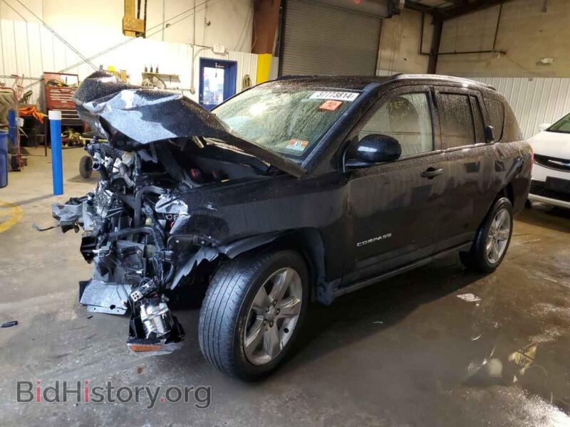 2015 Jeep COMPASS Latitude (VIN 1C4NJDEB2FD356830) — фото 1 из 13, Copart, повреждение: передняя часть