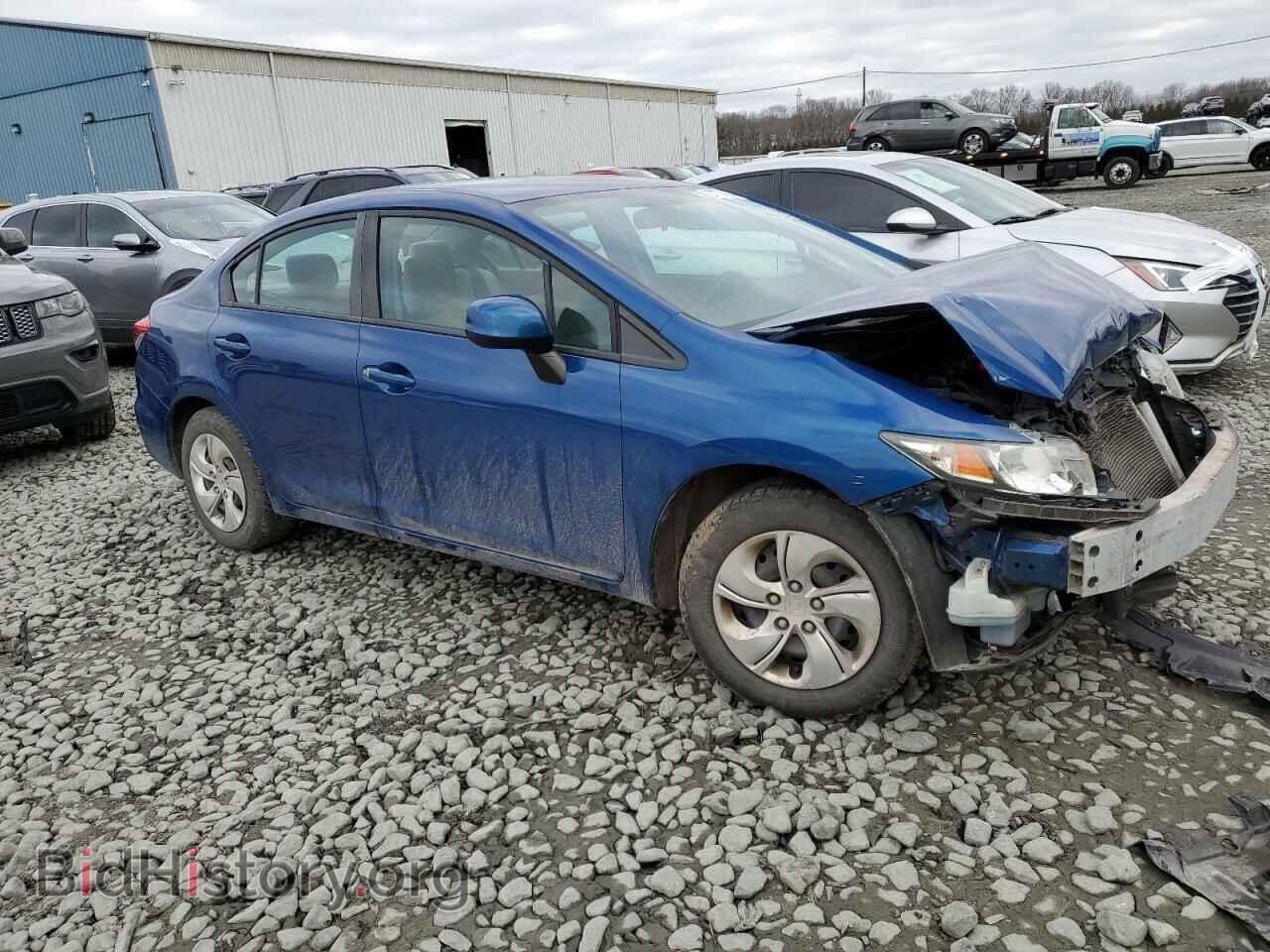 2013 HONDA CIVIC - VIN: 19XFB2F53DE280089 - Фото 4