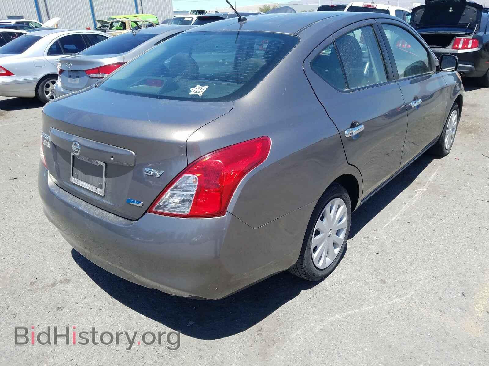 2012 NISSAN VERSA - VIN: 3N1CN7AP6CL836926 - Фото 4