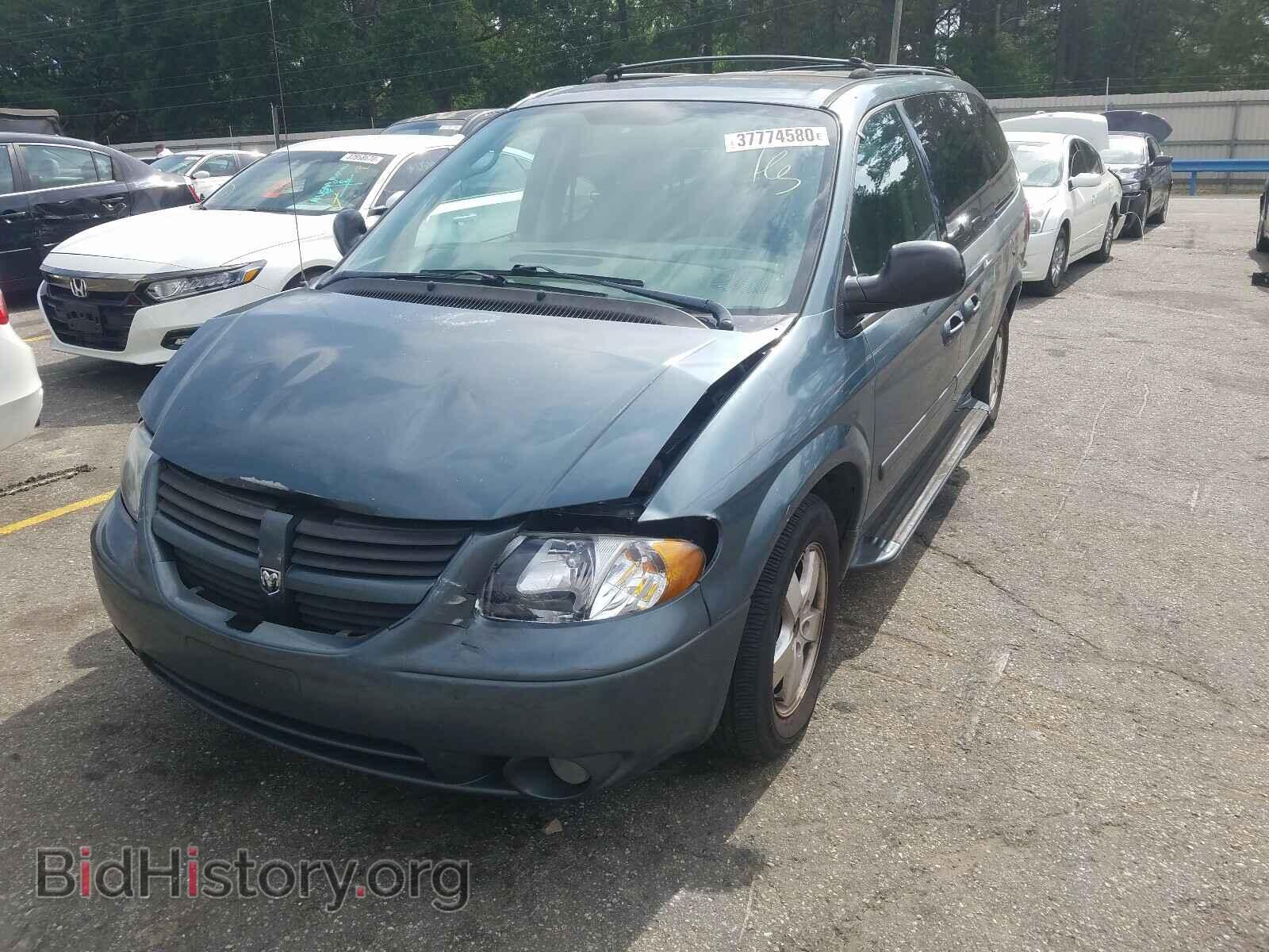 2005 DODGE CARAVAN - VIN: 2D4GP44L75R150161 - Фото 2