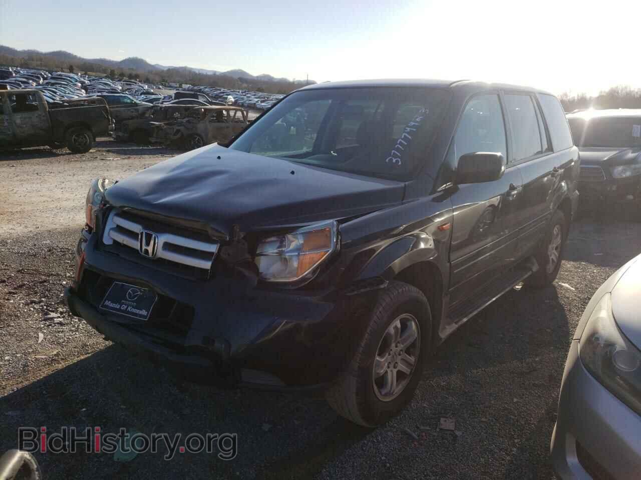 Photo 5FNYF28126B049107 - HONDA PILOT 2006