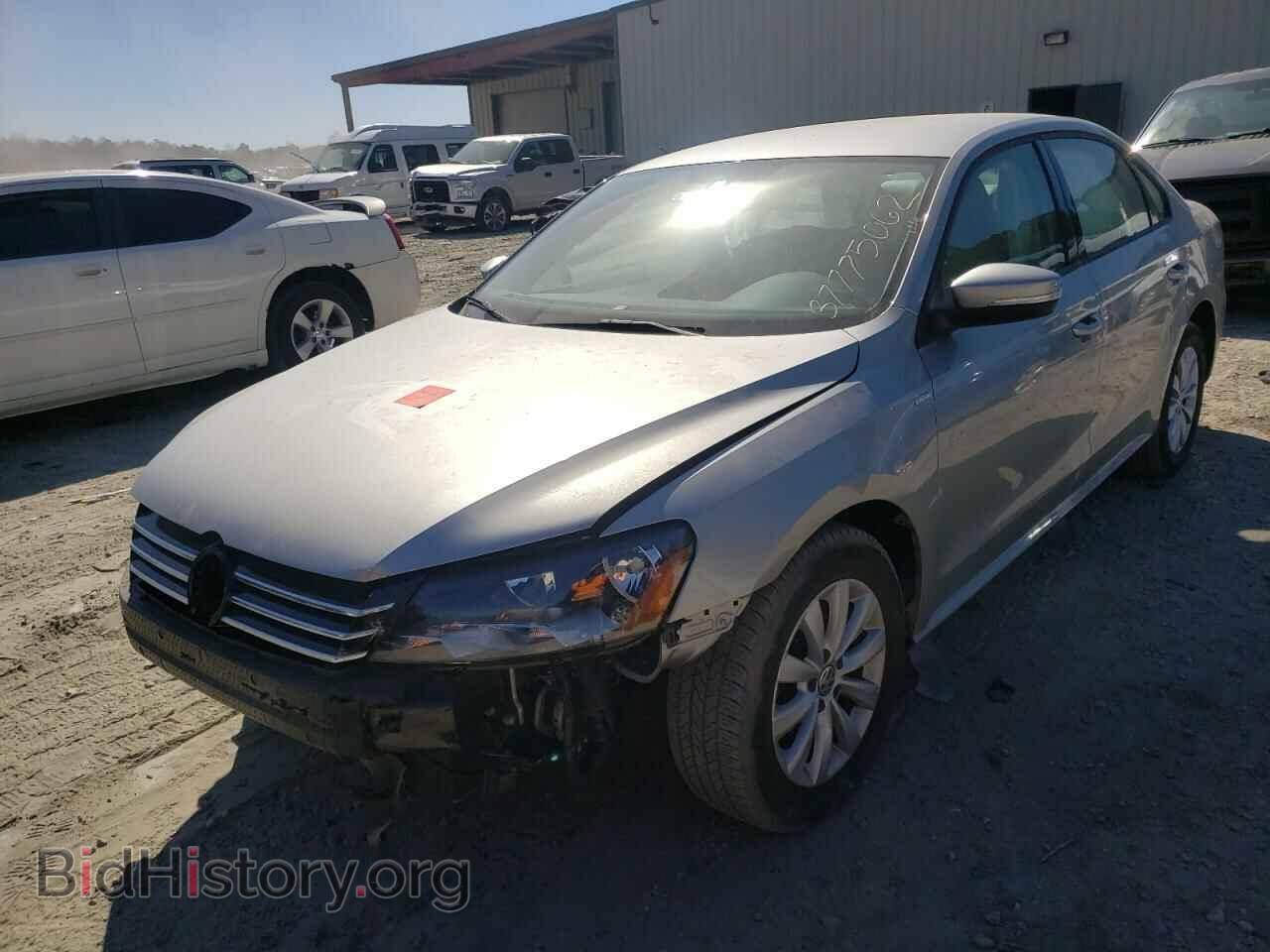 2014 VOLKSWAGEN PASSAT - VIN: 1VWAT7A39EC111405 - Фото 2