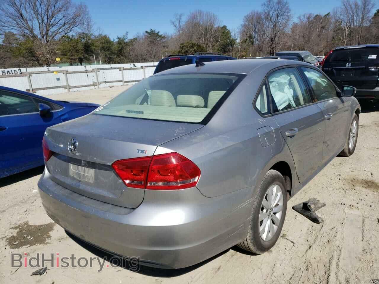 2014 VOLKSWAGEN PASSAT - VIN: 1VWAT7A39EC111405 - Фото 4