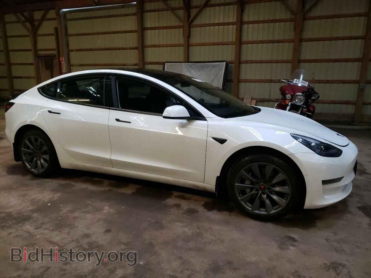 2021 TESLA MODEL 3 - VIN: 5YJ3E1EA5MF083034 - Фото 4