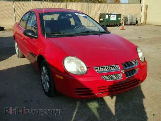 Photo 1B3ES56C75D200955 - DODGE NEON 2005