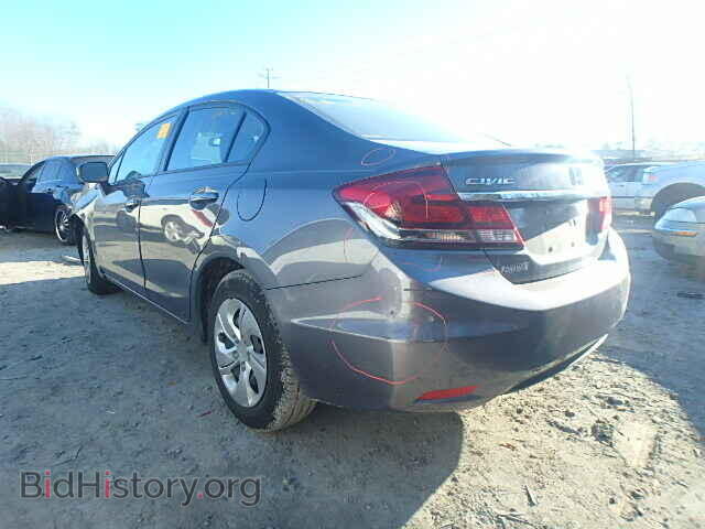 2014 HONDA CIVIC - VIN: 2HGFB2F56EH514412 - Фото 3