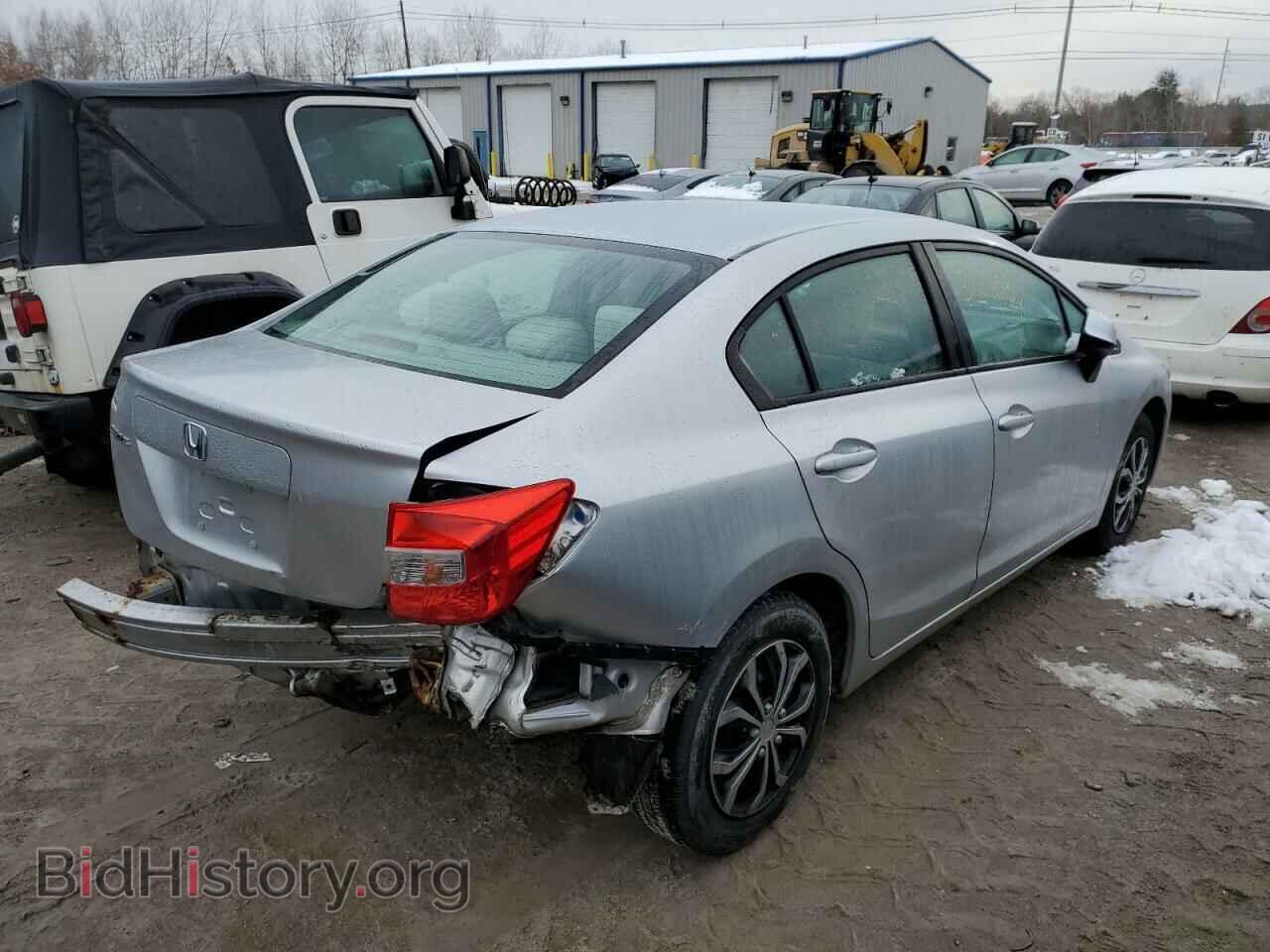 2012 HONDA CIVIC - VIN: 2HGFB2F57CH524363 - Фото 3
