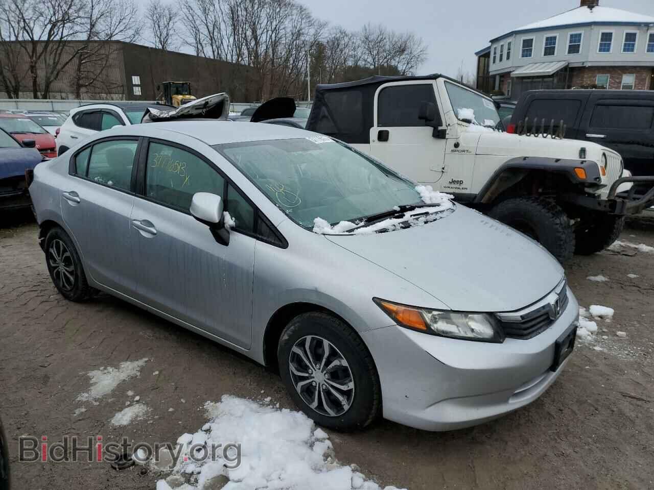 2012 HONDA CIVIC - VIN: 2HGFB2F57CH524363 - Фото 4
