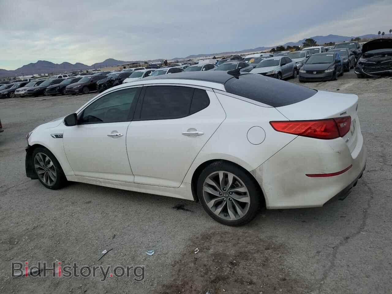 2015 KIA OPTIMA - VIN: 5XXGR4A68FG515463 - Фото 2