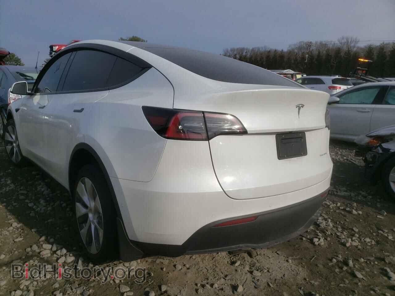 2021 TESLA MODEL Y - VIN: 5YJYGDEE0MF288071 - Фото 3