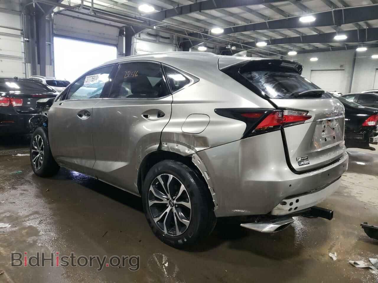 2017 LEXUS NX - VIN: JTJBARBZ8H2098455 - Фото 2